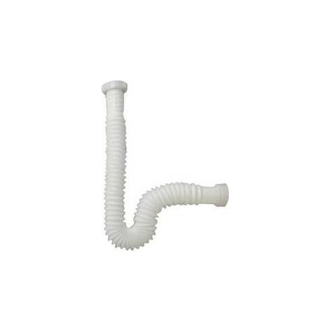 Tuyau extensible monobloc avec virole blanche