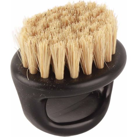 Brosse à Barbe Portable Douce pour Salon - Nettoyant Visage et Cou, Enlève Poussière et Poils (1/5)