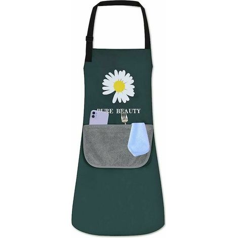 Grembiule impermeabile da cucina grembiule da cucina regolabile grembiule da cucina con tasca grembiule da cuoco per barbecue per donne uomini adulti