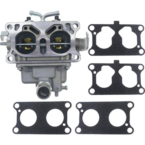 Carburateur de Remplacement Compatible avec John Deere, Pièces Détachées pour Tracteur et Tondeuse Autoportée, Modèles MIA10675 MIA10428 AUC11868 AM134730 AUC14592 (1/5)