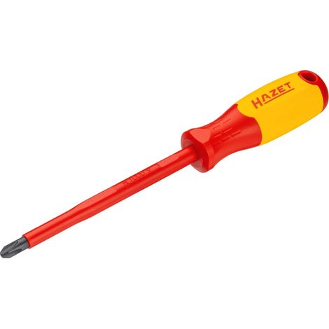 Hazet Elektriker-Schraubendreher, schutzisoliert, Kreuzschlitz Profil PH, SW PH3 (1/5)