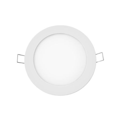 Rundes Mini-LED-Einbau-Downlight, 6 W, 6400 K, kaltes Licht, weiße Farbe, ø11,7 cm, EDM (1/2)