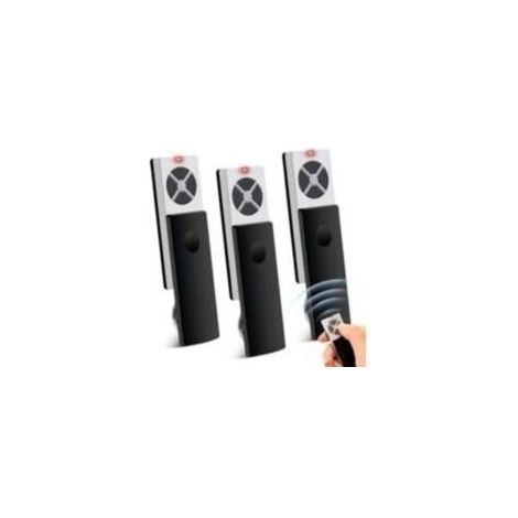 3Pcs Télécommande compatible avec Chamberlain, télécommande pour Chamberlain 4 canaux 433.92 MHz, moteur de porte de garage pour TX2EV TX4EV TX2EVS TX4EVS TX2REV TX4REV TX4UNI TX4UNI TX4RUNI TX4UNIS (1/4)
