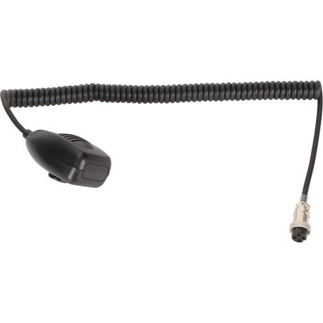 Microphone haut-parleur portatif pour talkie-walkie Cobra 4 broches (compatible avec les radios bidirectionnelles Cobra, Uniden et Galaxy Auto). (1/5)