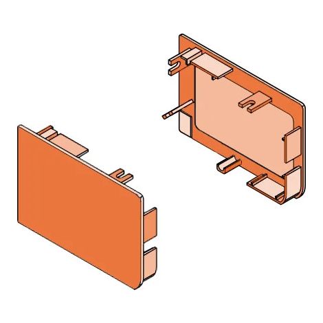 faac pièce détachée kit paire de panneaux latéraux a1000 105434 (1/3)