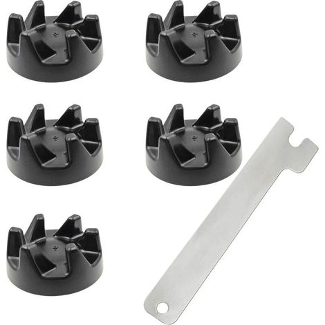 5 piezas de embrague de engranaje de acoplamiento de goma para batidora con herramienta de extracción para KitchenAid 9704230 (1/5)