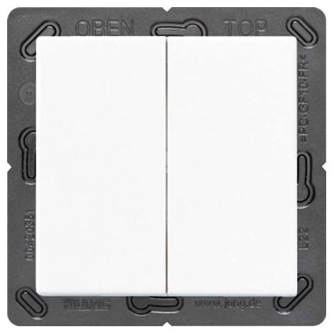 Interrupteur électrique Jung eno a 595 ww sans fil compatible domotique