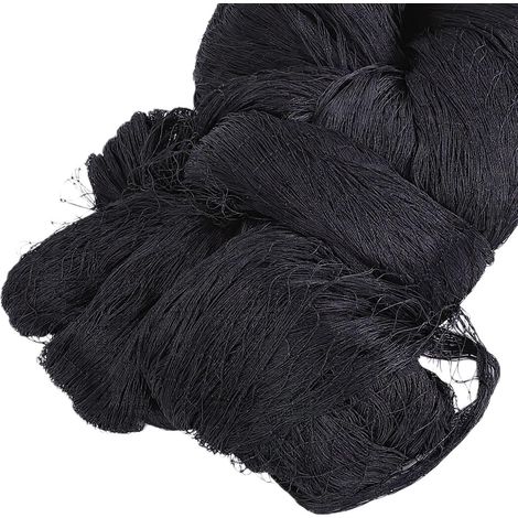Filet de Jardin, 7.5x15m Filet Anti Oiseaux, Filet Bassin, Filet de Protection Jardin, Filet Jardin Potager, Filet de Protection Oiseaux, Filet Protection Oiseaux, Filet Bassin Poisson Exterieur, Noir (1/5)