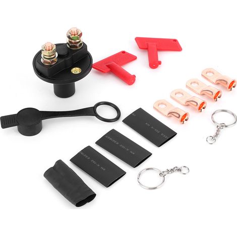 Coupe-batterie, isolateur et protection anti-fuite pour voiture, camion, SUV et caravane (1/5)