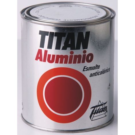 -CAHERSA- PINTURA ALUMINIO ANTICALORICO 750ML TITAN (1/4)