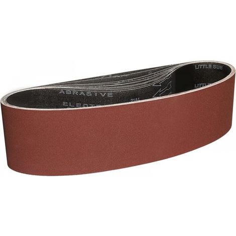 Ineasicer Bandes Abrasives 100x915 mm-8 Pièces de 80 Grain Bande Ponceuse pour Ponçage et Polissage avec Ponceuse à Bande Portable (1/5)