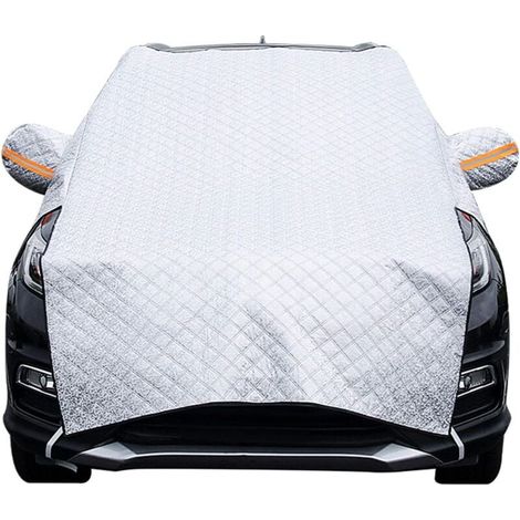 Couverture Pare-Brise Voiture, Bâche Pare Brise Protection Magnétique Couverture Repliable (1/5)