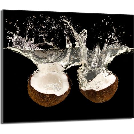 Protezione per piano cottura in vetro 60x52 Coconut (1/5)