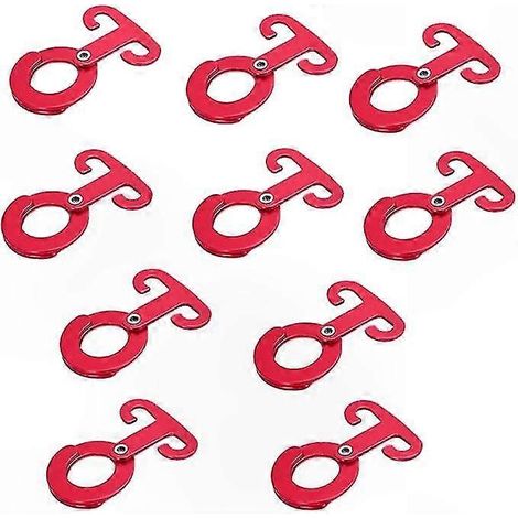 Set mit 10 robusten Seilspannern aus Aluminiumlegierung, wasserdichte Abspannleinenversteller für Camping und Outdoor-Abenteuer (1/5)