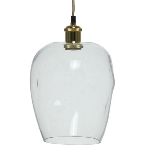 Lampada a sospensione Vicky 125 in vetro trasparente (1/3)