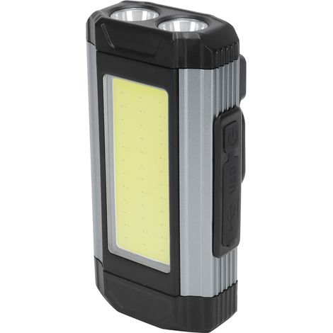 Lampe de travail multifonction COB avec chargeur USB magnétique (1/5)
