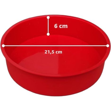 Air Fryer Silicone Mould Round 20 cm - Compatible with 5.5/6.4 L (1/4)
