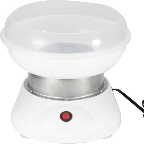 Machine à barbe à papa électrique portable pour usage domestique, blanche, prise UE 220 V (1/5)