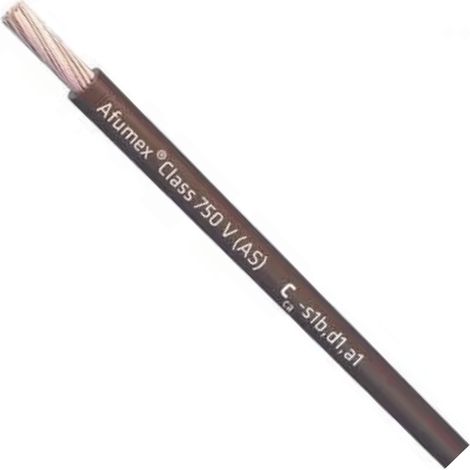 Rotolo di cavo senza alogeni 1,5 mm marrone (200 metri) H07Z1-K AS 750V