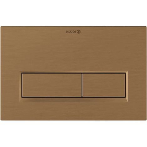 Kludi Unifix - Placca di comando, color bronzo spazzolato 32PP01N1 (1/2)