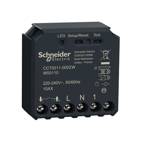 Schneider Electric Wiser micromódulo empotrado gris oscuro