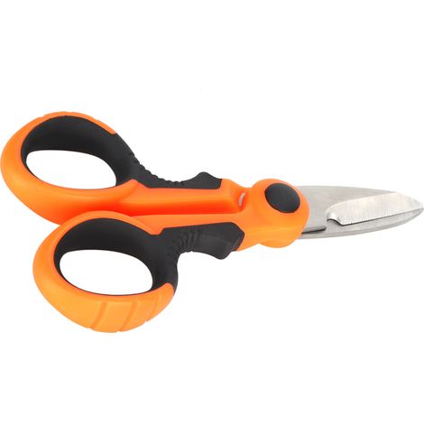 Ciseaux Professionnels pour Électricien - Coupe-Câbles et Fils Isolés (1/5)