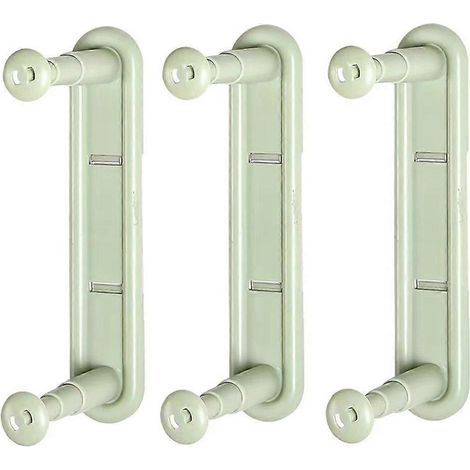Support de rangement télescopique mural Artifact sans perçage, vert (1/5)