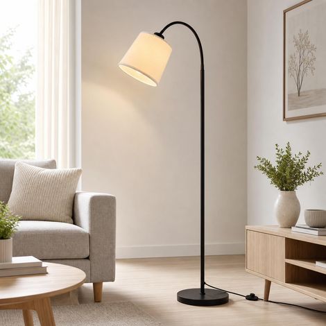 Lampadaire pour salon 160cm Moderne Lampadaire arc sans source lumineuse (1/5)