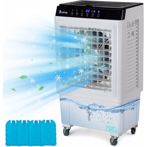Climatiseur Portable,Climatiseur mobile silencieux 3 in 1 Energy Silence Smart - Capacité de 25L, Contrôle Tactile, 3 Vitesses, Oscillation à 95° (1/5)