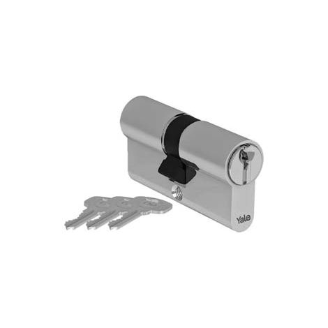 CILINDRO INFILARE SAGOMATO FRIZIONATO SERIE 500 mm.54 centrato (27x27) (YC051KD272703N1) YALE