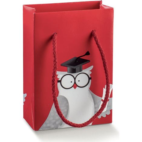 Scotton ShopperBox Gufetto con Cordino 100 x 50 x 145 Mm 10 Pz