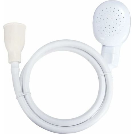 Multifonctionnel évier Douche Portable Tuyau de pulvérisation Buse à Main Pommeau de Douche pour la Maison pour Chien Pet Laver Accessoires Robinet à Douche Convertisseur 1 Pcs(environ 1,3m) (1/5)