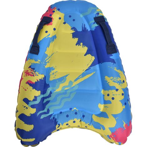 Planche flottante gonflable portable pour piscine plage natation enfants adultes motif graffiti (1/5)