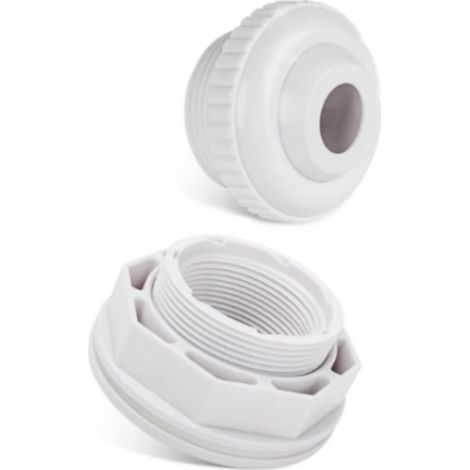 Raccord d'Entrée avec Clapet Anti-Retour FIP 1.5" pour Piscine – avec Écrou de Blocage et Rondelle – Compatible Hayward SP1023 (1/5)