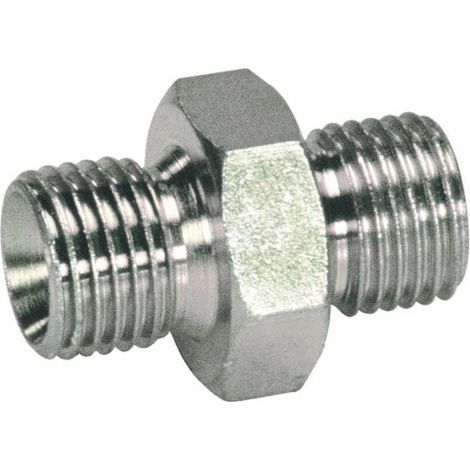 Raccord de jonction DIN 24° Mâle/Mâle 22X1,5 (Lot de 5)