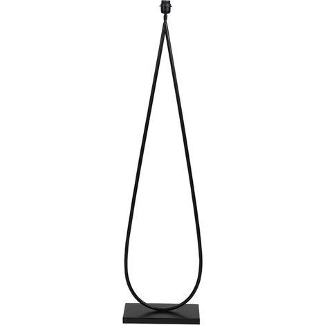Light & Living - lámpara de pie - Tamsu - negro - metal -