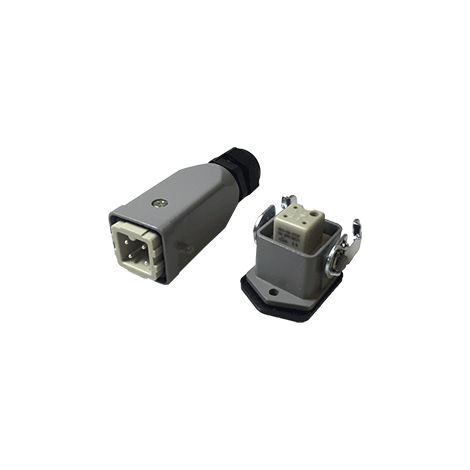 Connecteur multi broche complet prise droite 3 connectiques ref: CMB03TTD010