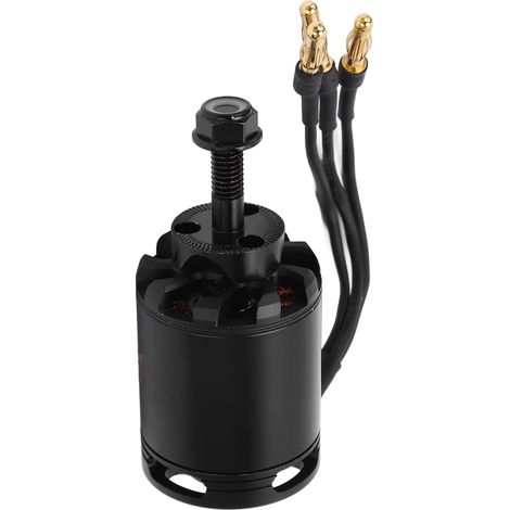 Moteur brushless 2825 700KV 12N14P 1100W 60A pour drone/avion RC à voilure fixe (rotation horaire). (1/5)