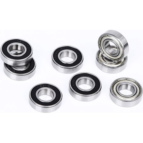 Roulement à billes à gorge profonde 6900ZZ.6900RS Z2 10x22x6mm, double étanchéité, acier au carbone, lot de 10 (1/3)