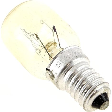 1 Ampoule E14 25W Pour Réfrigérateur Siemens Bosch Indesit Culot Vis
