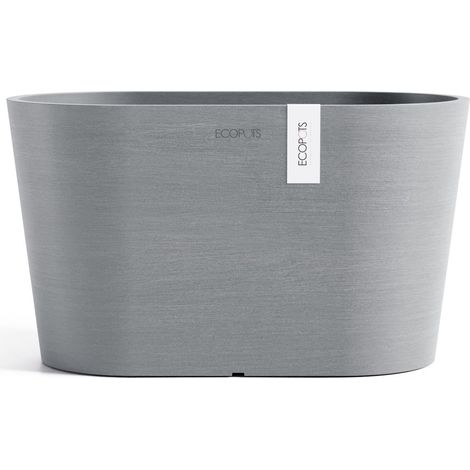 Ecopots Tokyo 30 Blumentopf - L 30 cm x B 17 cm x H 17 cm - Innen- und Außenbereich
