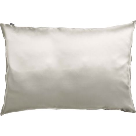 VIVARAISE - Taie d'oreiller en soie Ashley Perle - 50 x 75 cm - Vivaraise