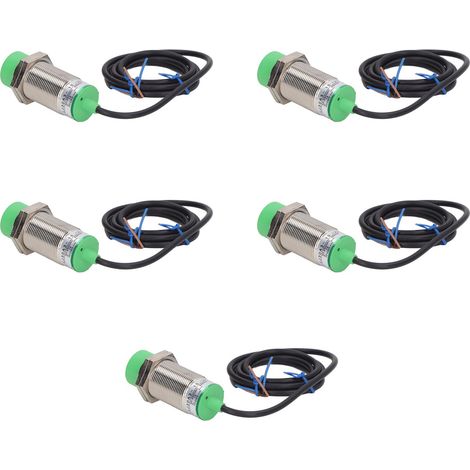 5 nicht integrierte PNP-Hochfrequenz-Induktions-Näherungssensoren, IP65, 90–250 V AC (1/5)