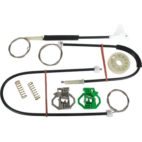 Kit de reparaci贸n del elevalunas el茅ctrico delantero izquierdo para Seat Ibiza II 1993- 4/5 puertas H/B (1/5)