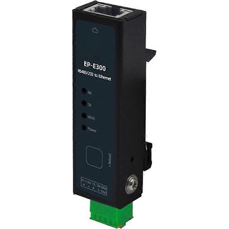 Module serveur de port série RS485 vers port réseau, transmission transparente, passerelle Modbus RS485, rail E300, prise US (1/5)