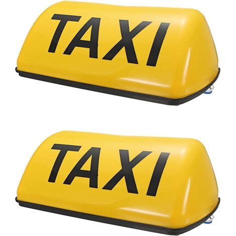 Convient pour les éclairages magnétiques étanches 12 V pour instruments de bord, les éclairages intérieurs de véhicules, les éclairages LED, les feux de signalisation de taxi - jaune.
