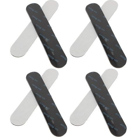 Ruban antidérapant pour tapis - 4 pièces - Ruban pour tapis - Ruban pour paillasson - Autocollant antidérapant pour tapis - Ruban adhésif - Convient aux paillassons, tapis, parquets et carrelages - 13 (1/5)