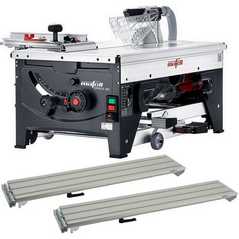 Mafell Erika 85 NEUES Modell Unterflur Zugsäge + 2x Tischverlängerung 760x150mm