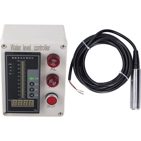 ALS-136 Niveau Liquide Indicateur Réservoir Contrôleur de Niveau d'Eau avec Alarme AC 200V (1/5)