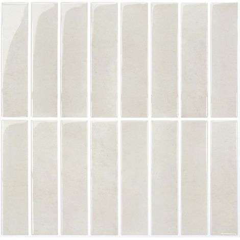 Crédence Adhésive Pour Cuisine Beige, 10 Pièces, Carrelage Adhesif Mural Salle de Bain, Vinyle 3D Métro Autocollant Carrelage Adhesif, imperméable, 30,5x30,5cm (1/5)